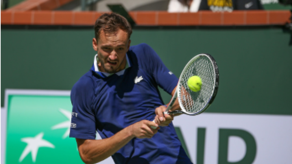 Daniil Medvedev habla del conflicto con Ucrania. Foto: gettyimages