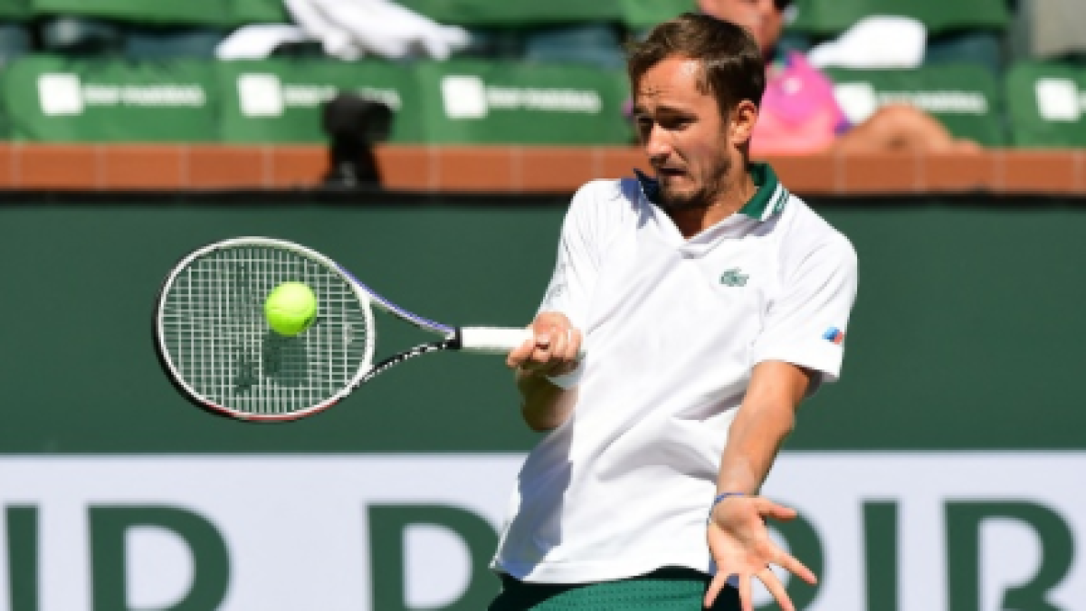 Daniil Medvedev pierde con Dimitrov. Foto: gettyimages