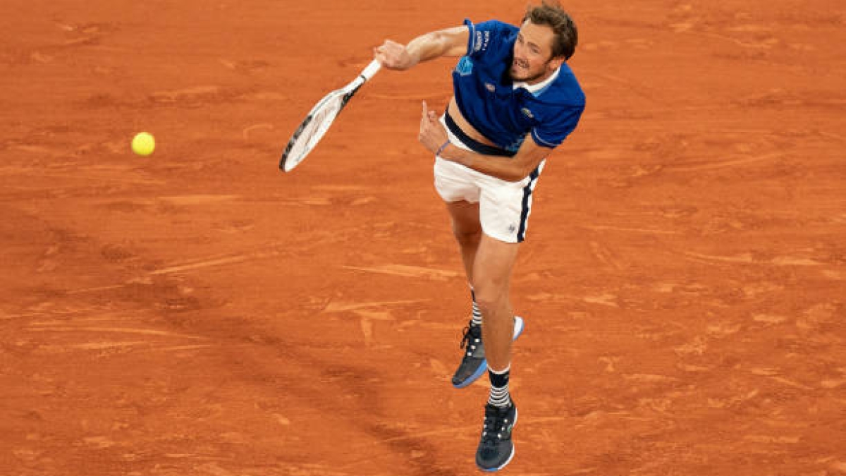 Daniil Medvedev, opciones brillar en tierra batida. Foto: gettyimages