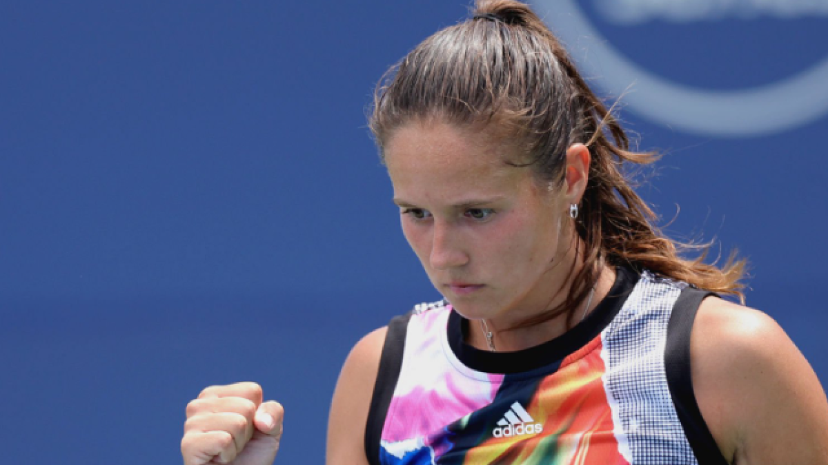 Daria Kasatkina en San José. Foto: Getty