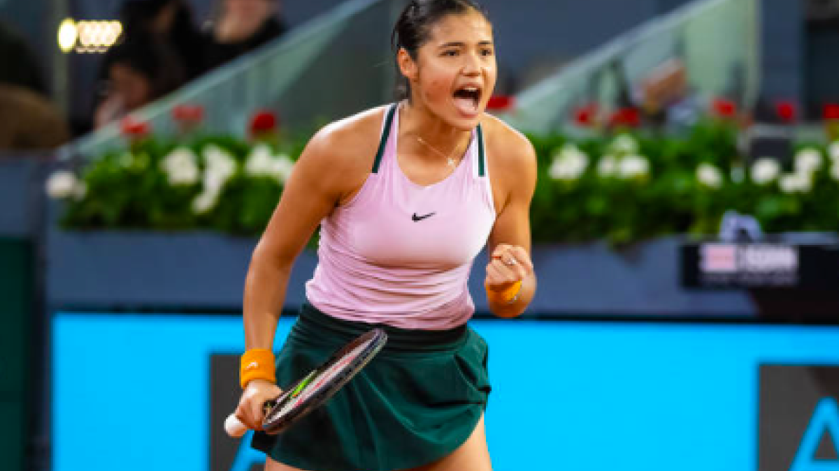 Raducanu: "Estoy tomando las decisiones correctas". Foto: Getty