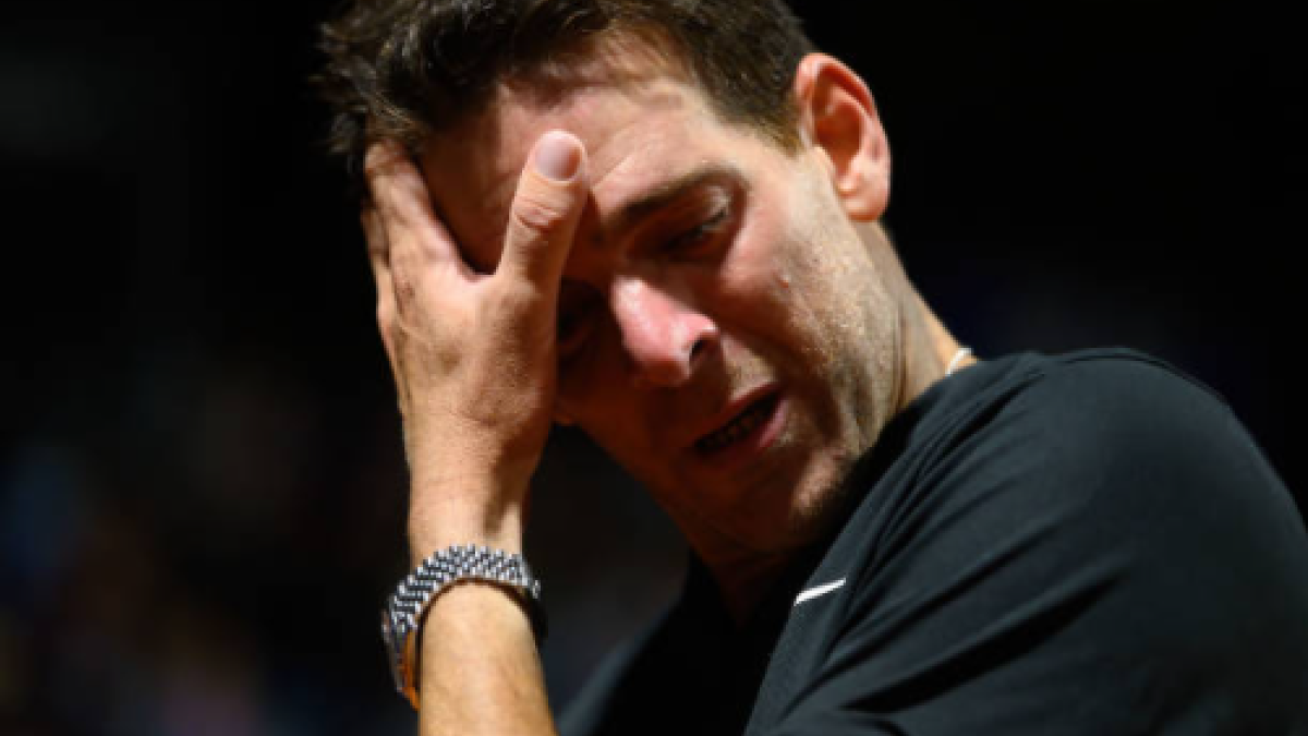 Juan Martín del Potro. Fuente: Getty