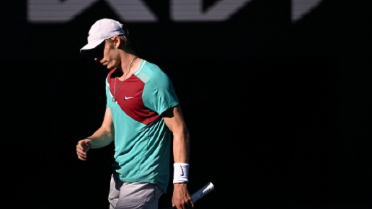 Denis Shapovalov, decepcionado derrota Nadal. Foto: gettyimages