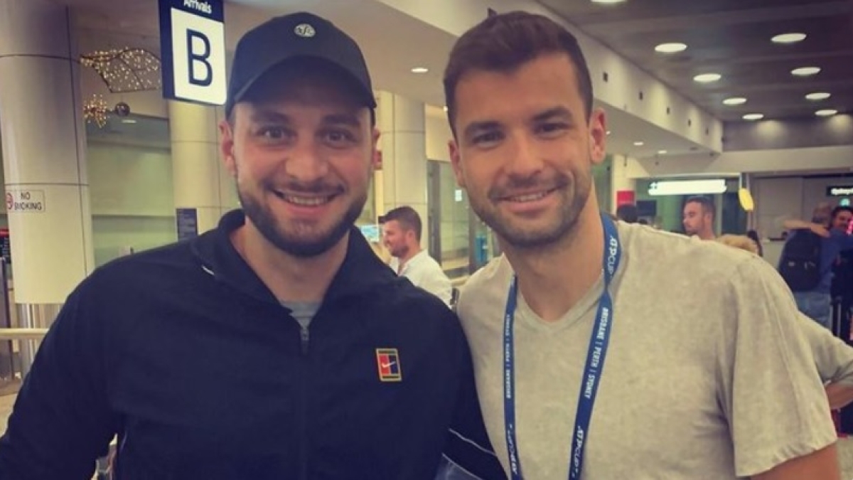 Dimitrov: "Ahora sé que ser entrenador es uno de los trabajos más difíciles". Foto: ATPCup
