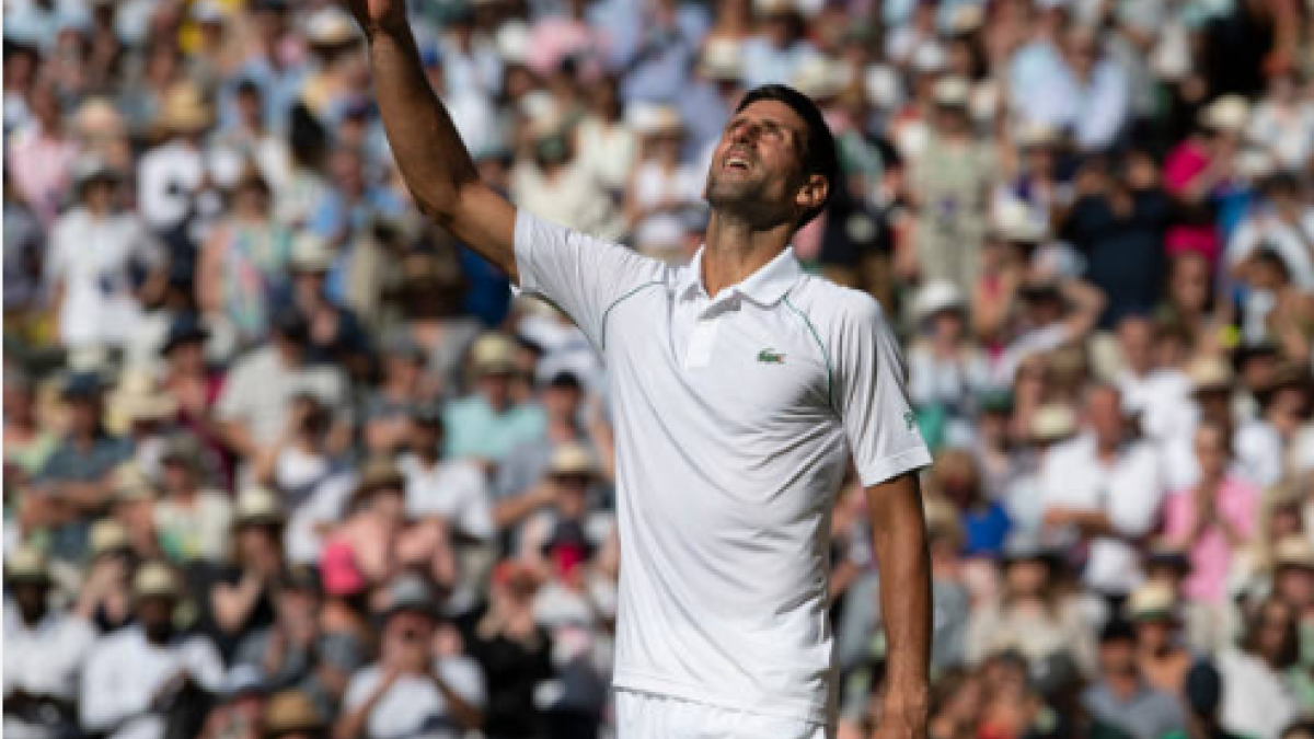 Novak Djokovic. Fuente: Getty
