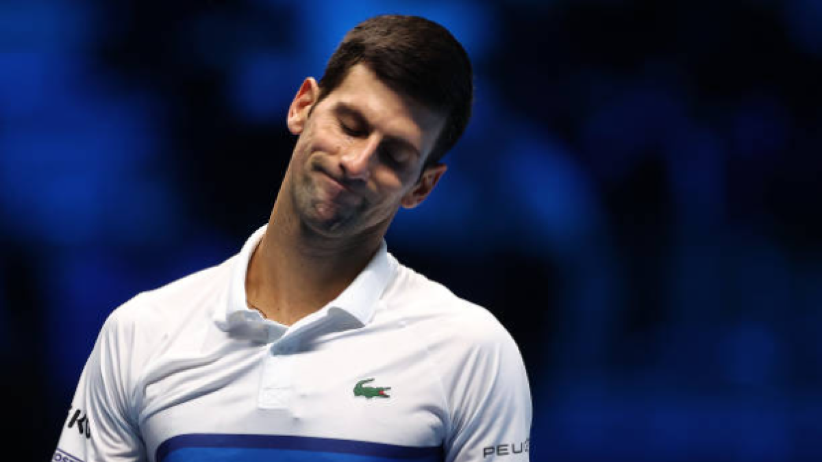 Novak Djokovic, en las pasadas ATP Finals. Fuente: Getty