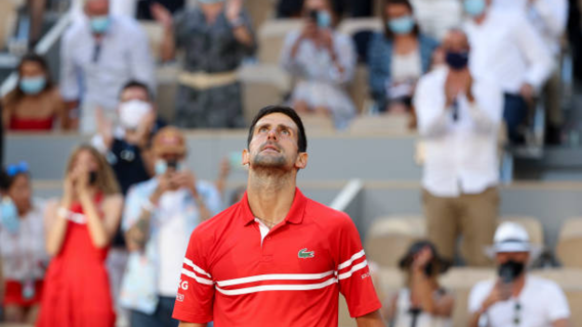 Novak Djokovic. Fuente: Getty