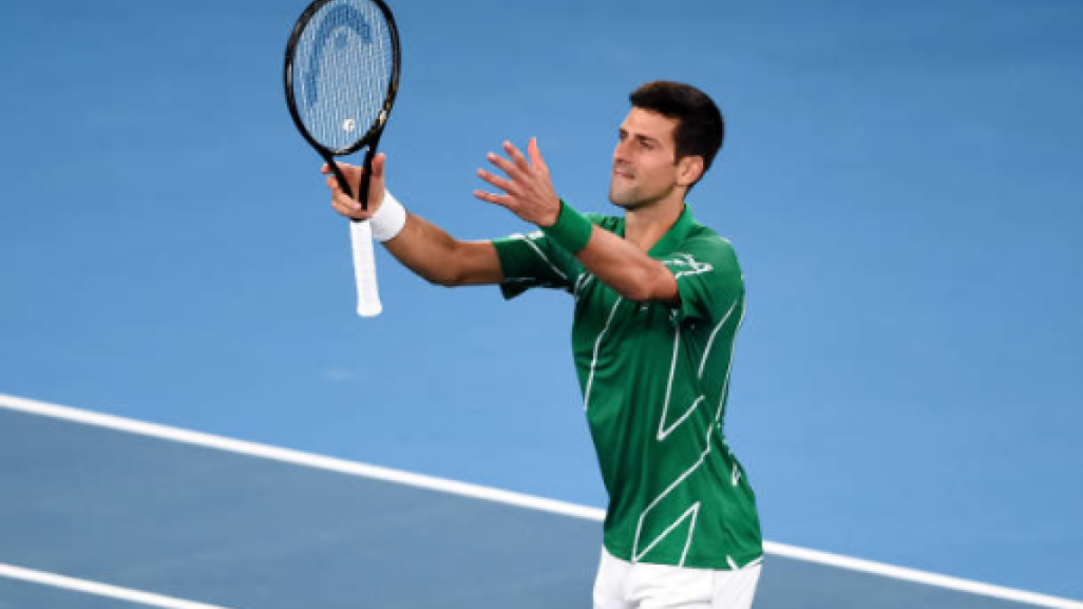 Novak Djokovic, dominio en Grand Slams sobre Roger Federer y Rafael Nadal