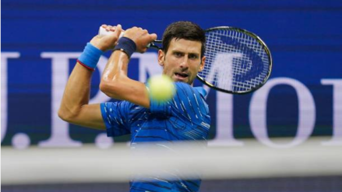 Novak Djokovic, durante el Us Open 2019. Fuente: Getty