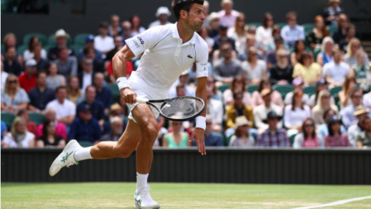 Novak Djokovic. Fuente: Getty