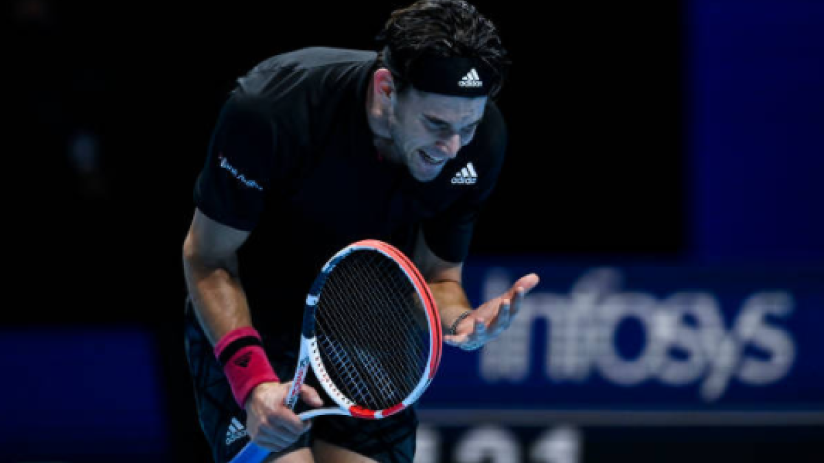Dominic Thiem, problemas con el balance de finales grandes torneos. Foto: gettyimages
