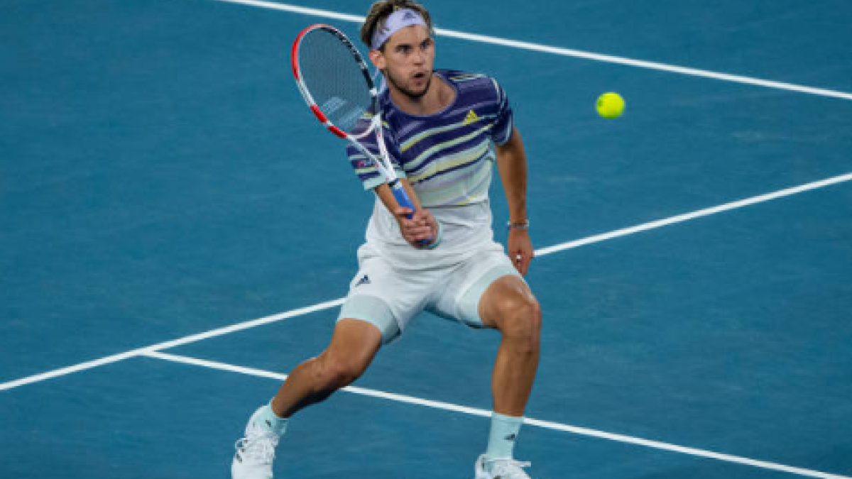 Dominic Thiem, finalista Open de Australia 2020. Foto: gettyimages