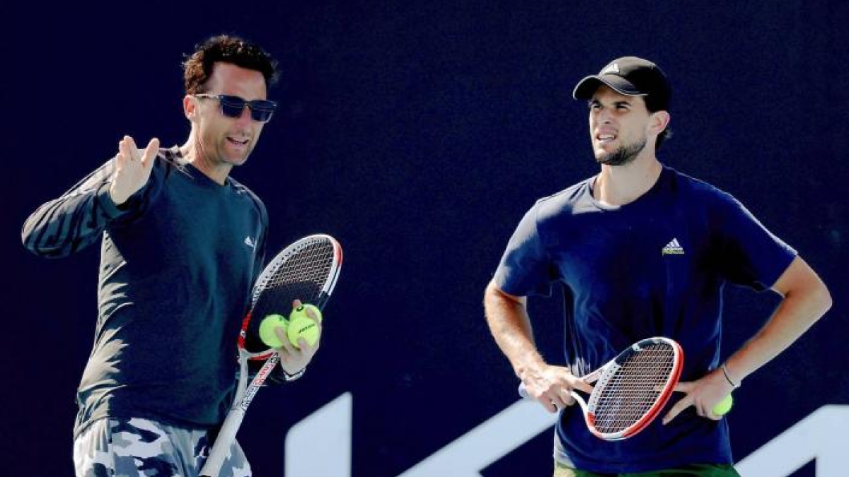 Dominic Thiem, sensaciones entrenamiento. Foto: gettyimages