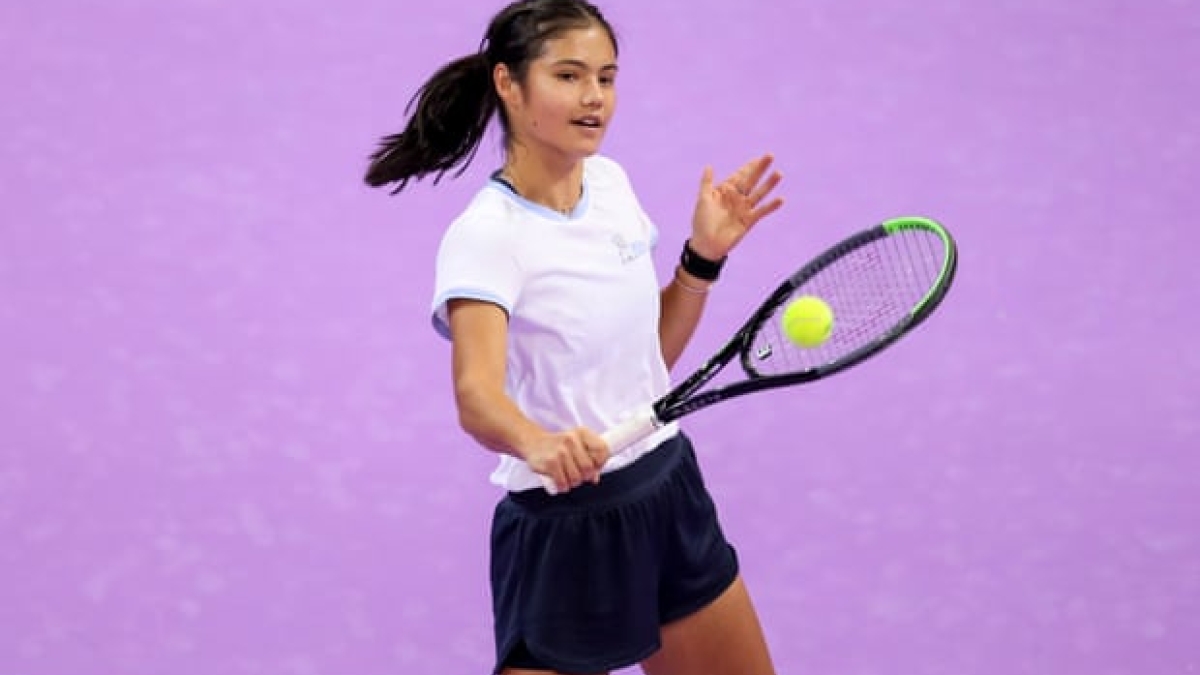 Emma Raducanu, paciencia y expectativas en Cluj. Foto: gettyimages