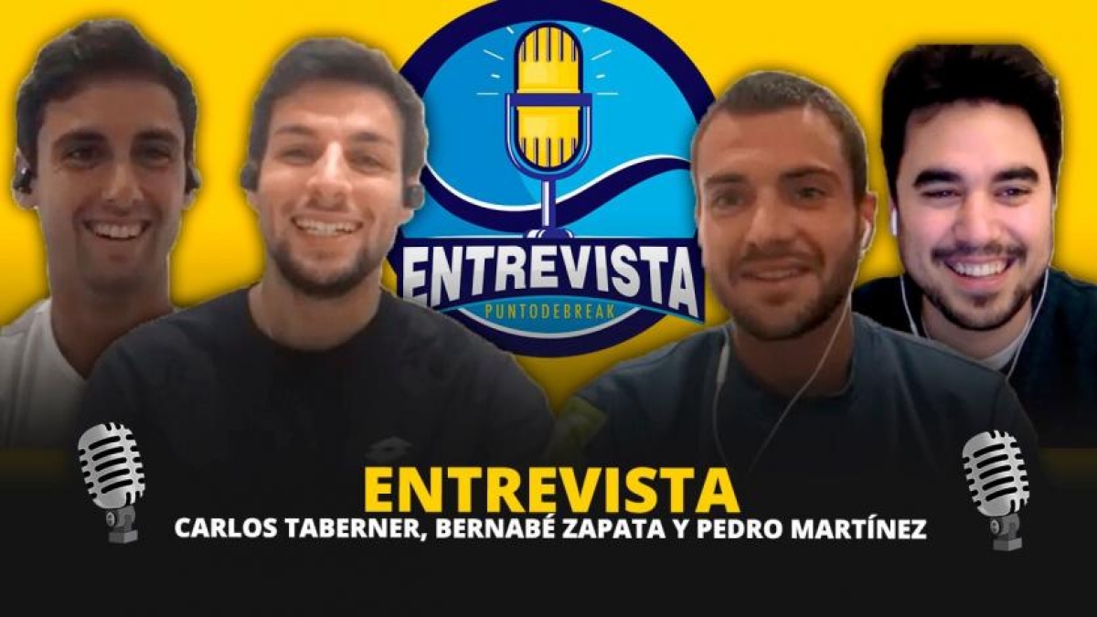 Fernando Murciego entrevista a Carlos Taberner, Bernabé Zapata y Pedro Martínez.
