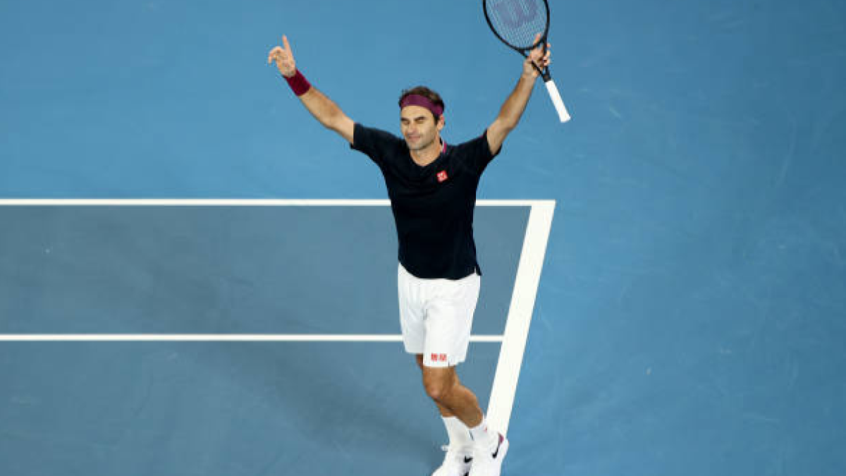 Federer sobrevive ante Millman en un final agónico. Foto: Getty