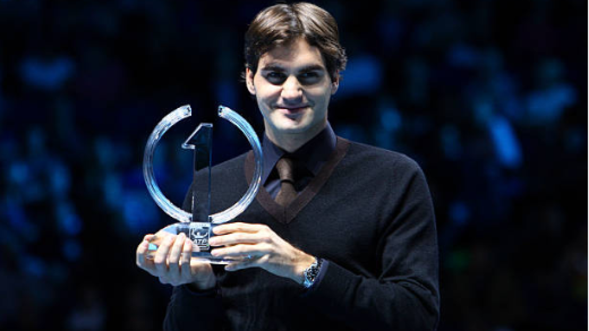 Roger Federer, semanas consecutivas número 1. Foto: gettyimages