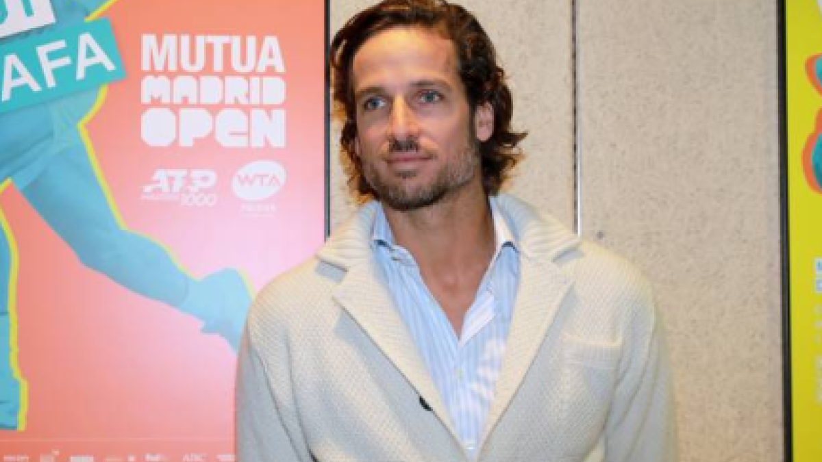Feliciano López en la presentación del Mutua Madrid Open 2020. Fuente: Getty
