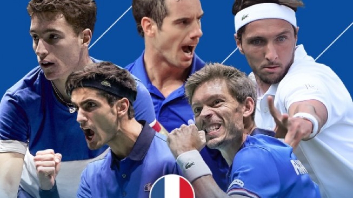 La última Davis ganada por Francia fue en 2017. Foto: ITF/CopaDavis