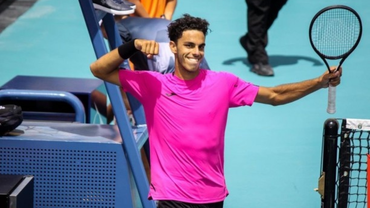 Francisco Cerúndolo, partido de su vida en Miami Open 2022. Foto: gettyimages