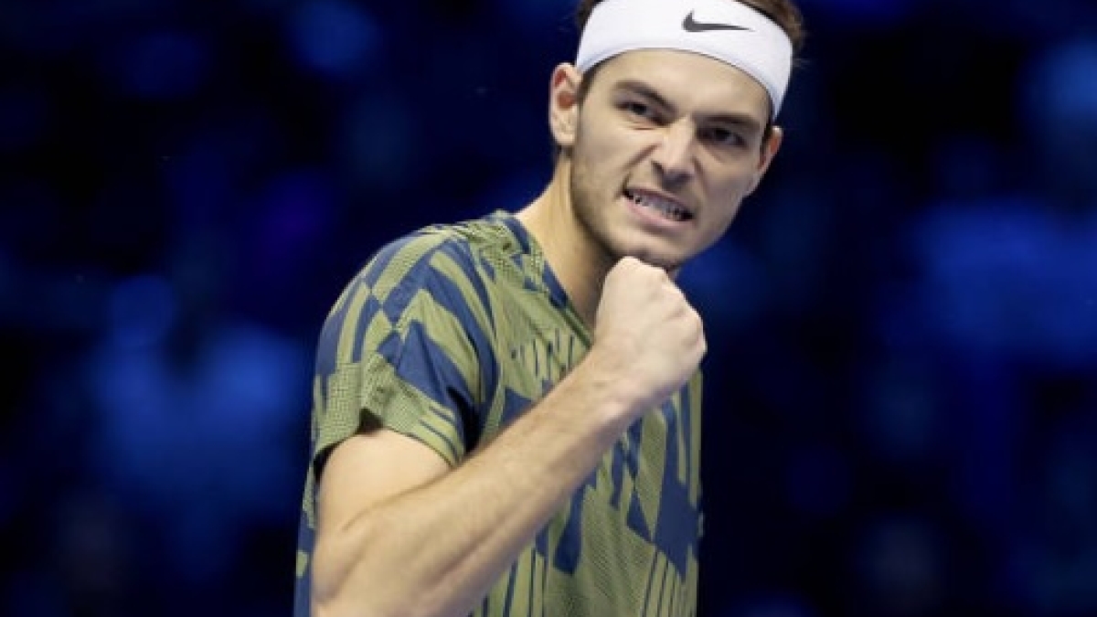 Taylor Fritz, a semis en sus primeras ATP Finals. Foto: Getty