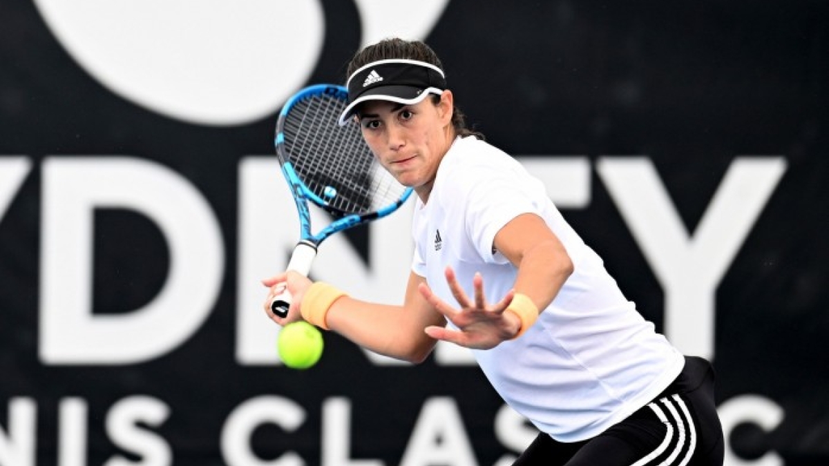 Garbiñe Muguruza en Sydney. 