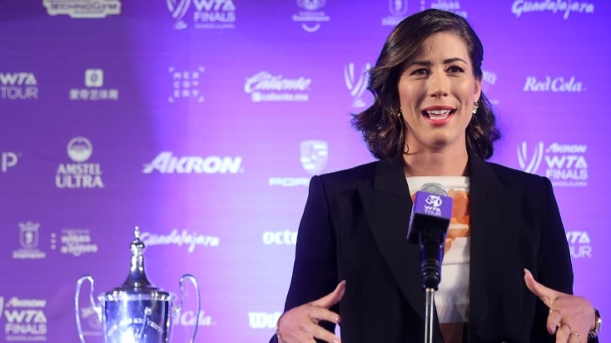 Muguruza debutará ante Pliskova en el WTA Finals. Foto: Getty