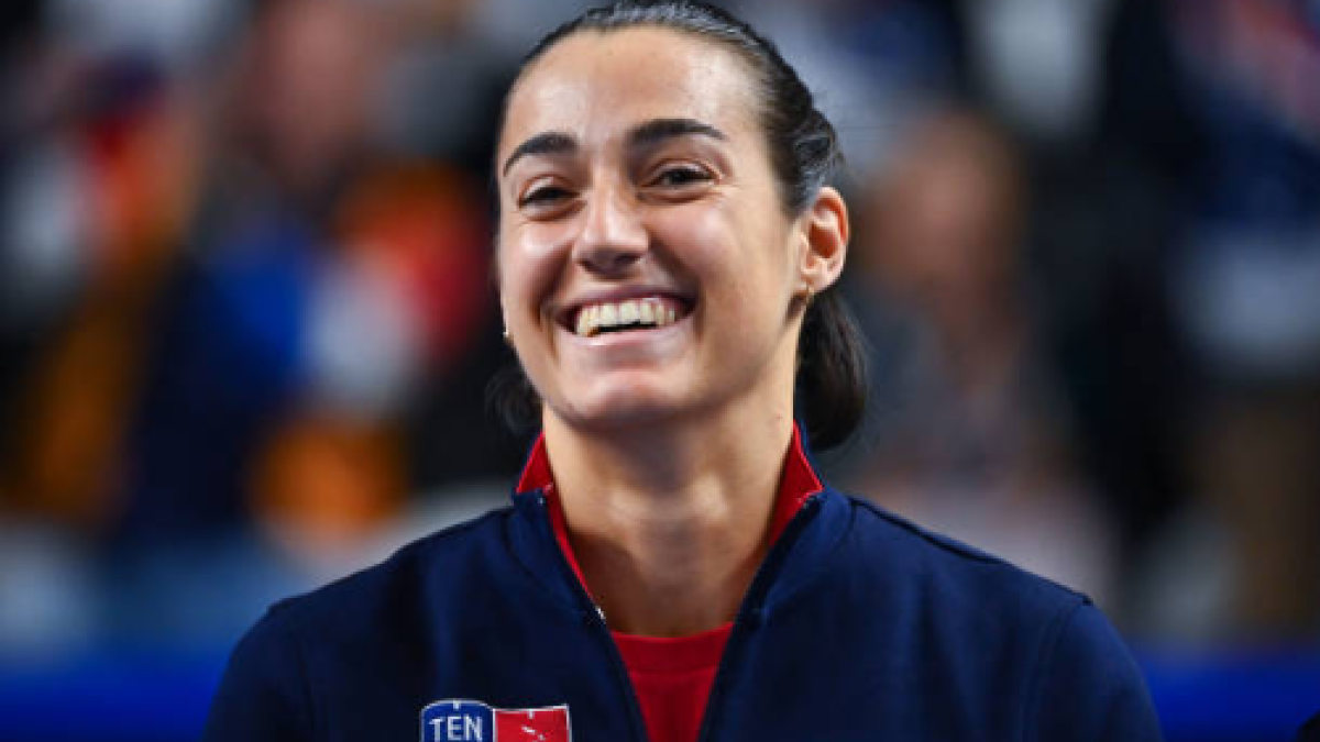 Caroline Garcia. Fuente: Getty