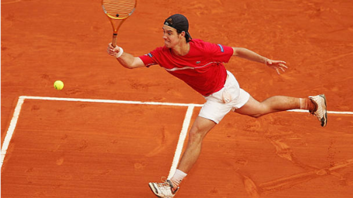 Richard Gasquet, en Monte-Carlo 2005. Fuente: Getty