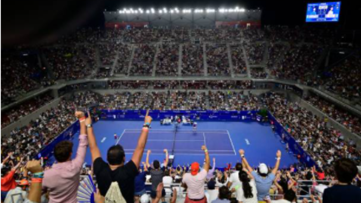 Pista Central del torneo de Acapulco. Fuente: Getty