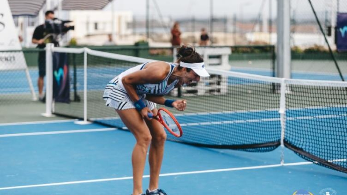 Georgina García Pérez, campeona en Portugal. Fuente: Racquet