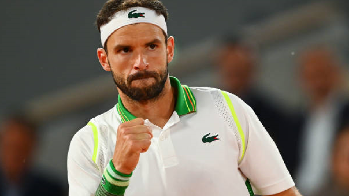 Grigor Dimitrov está de vuelta. Fuente: Getty