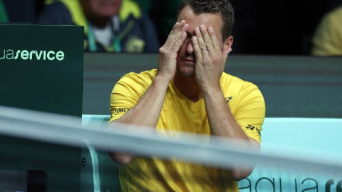 Lleyton Hewitt, firme defensor del sistema tradicional de la Copa Davis. Foto: Getty
