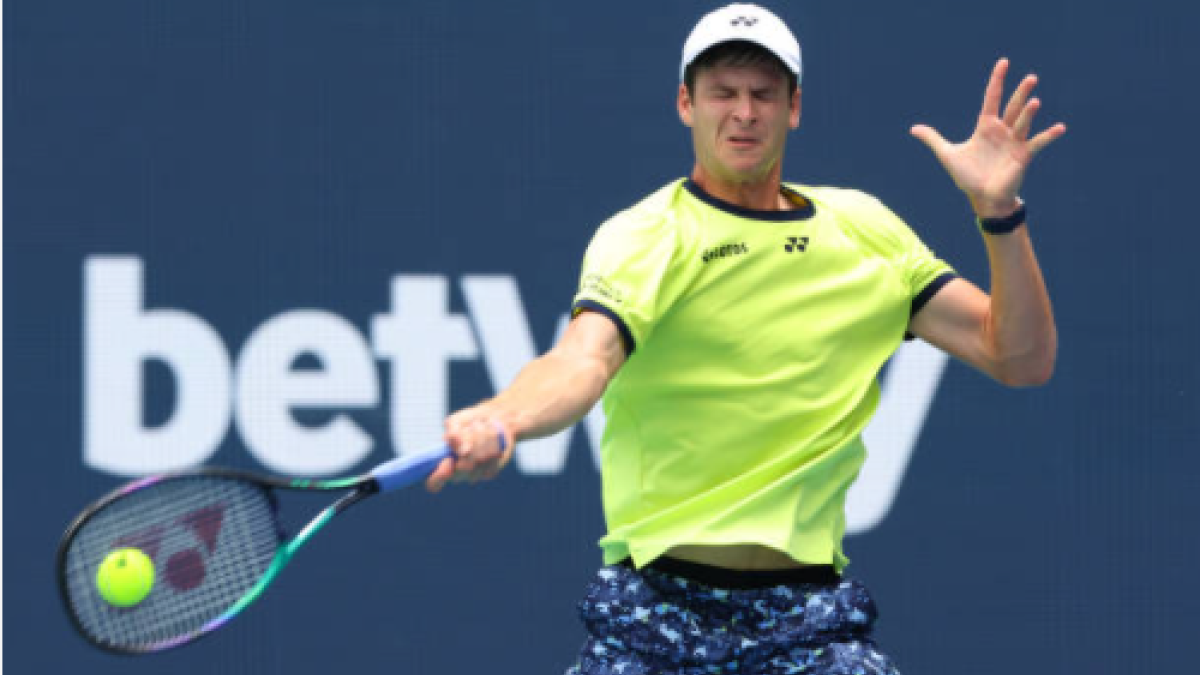 Hubert Hurkacz. Fuente: Getty