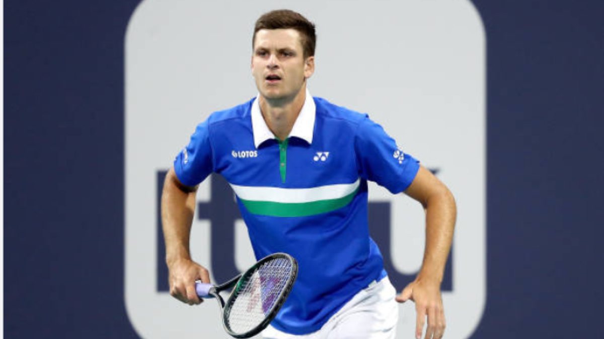 Hubert Hurkacz, a la final de Miami. Fuente: Getty