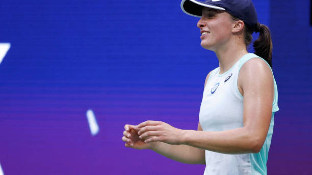 Iga Swiatek, artículo homenaje US Open 2022. Foto: gettyimages
