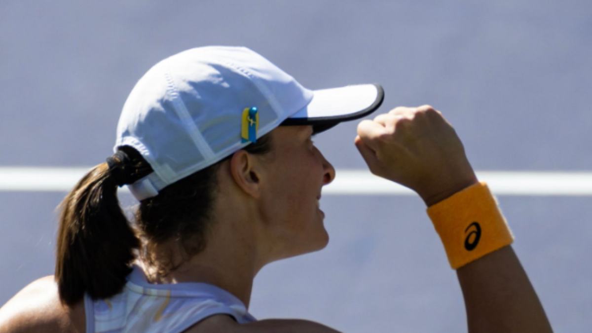 Iga Swiatek en Indian Wells 2023. Foto: Getty