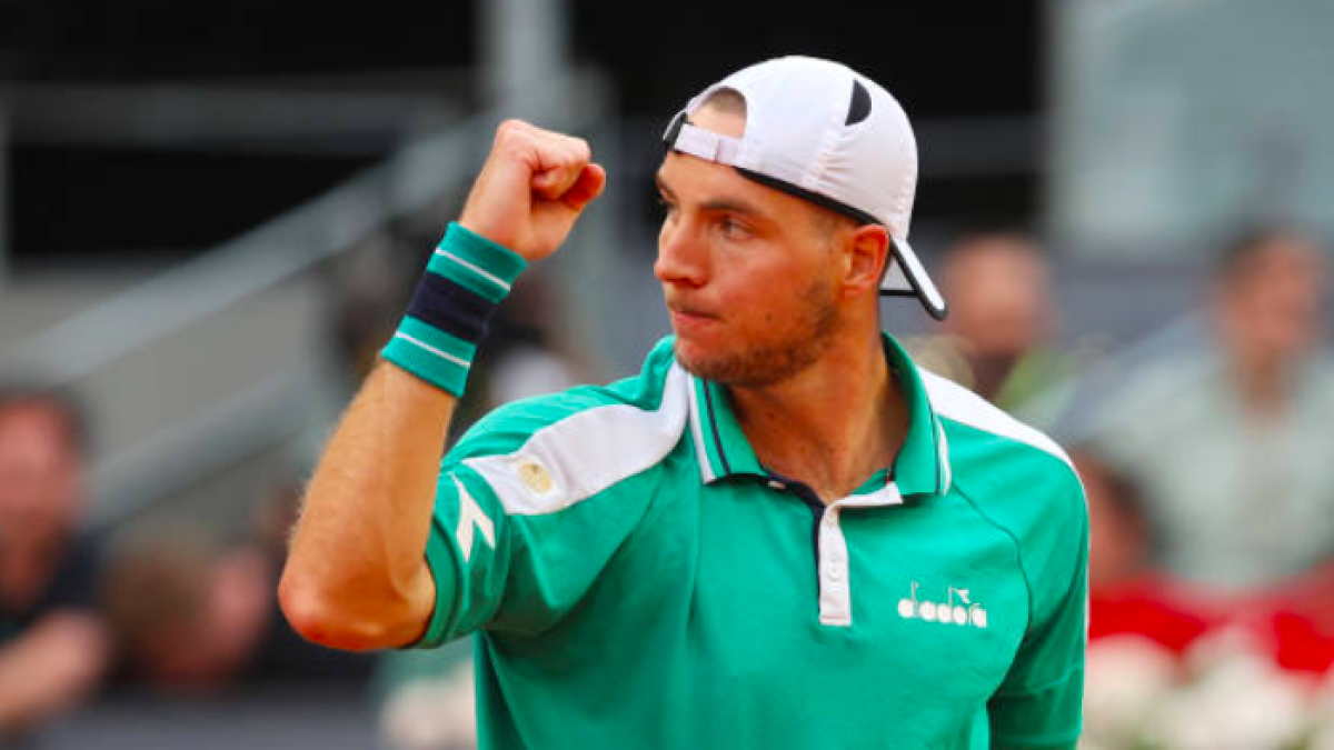Jan-Lennard Struff llega fuerte a París. Fuente: Getty