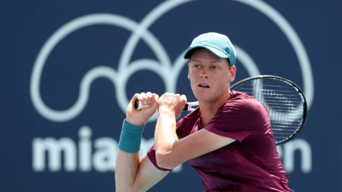 Jannik Sinner, mejoras en Miami Open 2023. Foto: gettyimages
