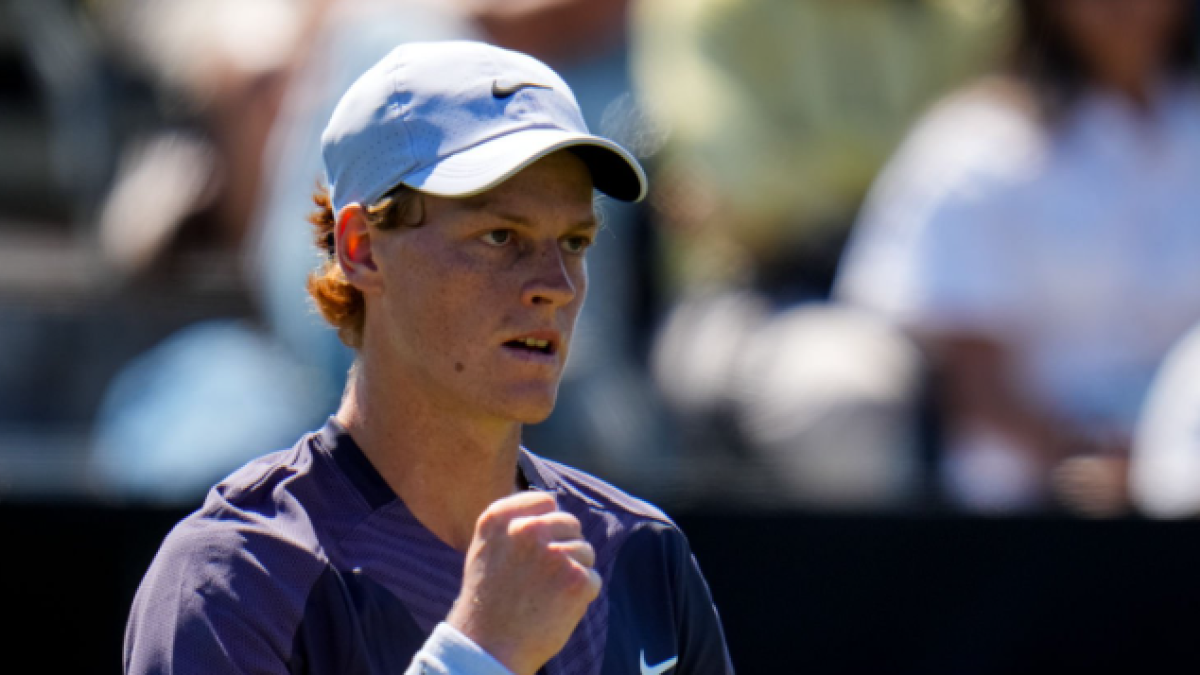 Jannik Sinner en el ATP 's-Hertogenbosch 2023. Foto: Getty
