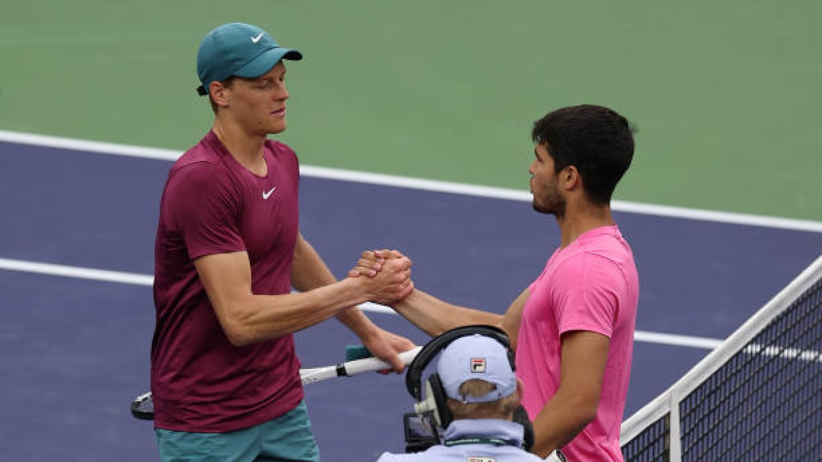 Jannik Sinner, aspectos a mejorar para igualar a Alcaraz. Foto: gettyimages