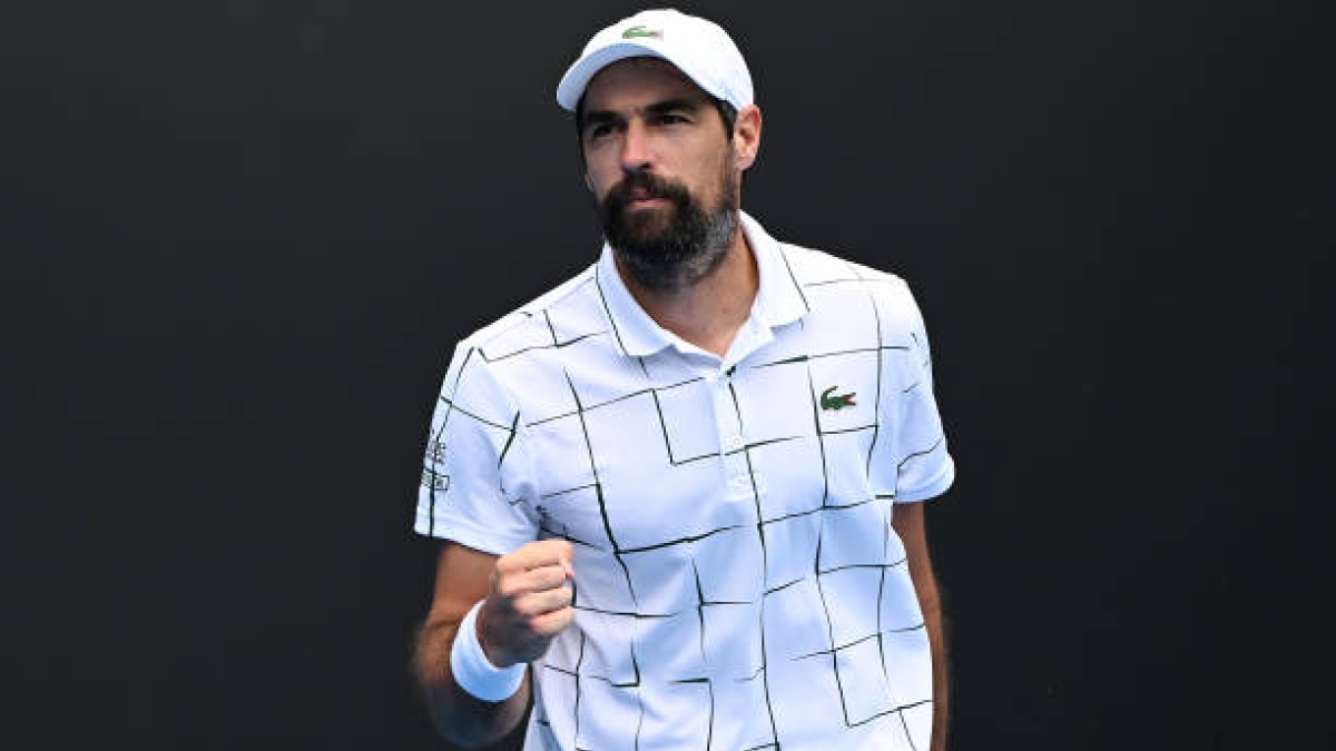 Jeremy Chardy, en una imagen de archivo. Foto: Getty