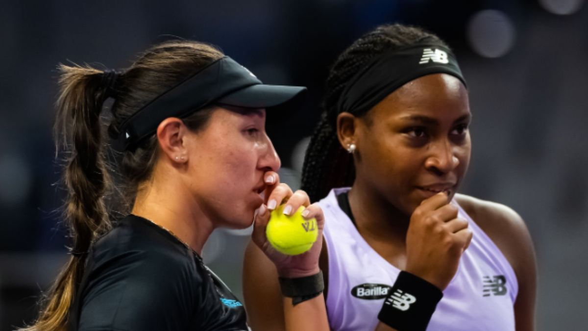 Jessica Pegula y Coco Gauff. Foto: Getty