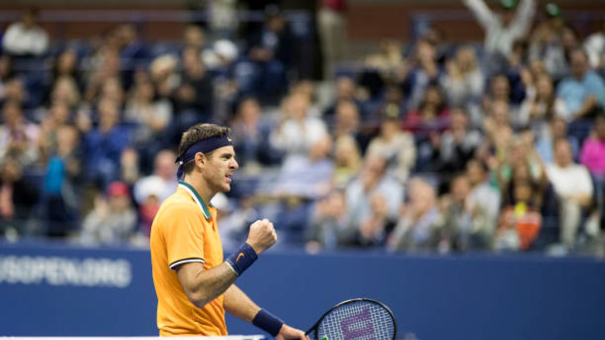 Juan Martín Del Potro, despedida en US Open 2023. Foto: gettyimages