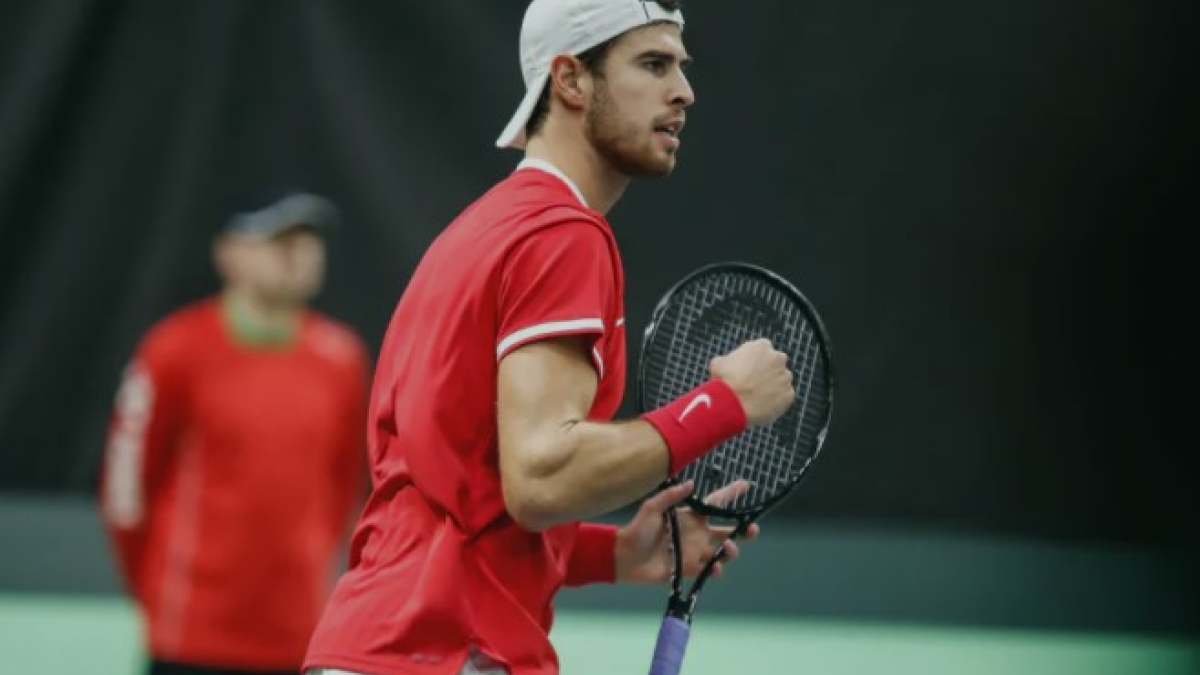 Khachanov seguramente sea uno de los doblistas del equipo ruso. Foto: Getty