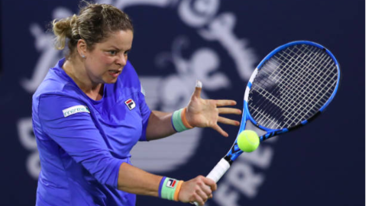 Kim Clijsters habla de su torneo en Monterrey. Foto: gettyimages