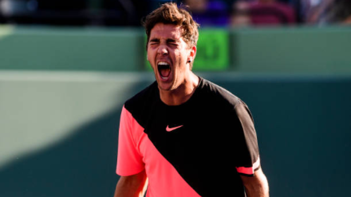 Kokkinakis sorprendió a Federer en Miami. Fuente: Getty