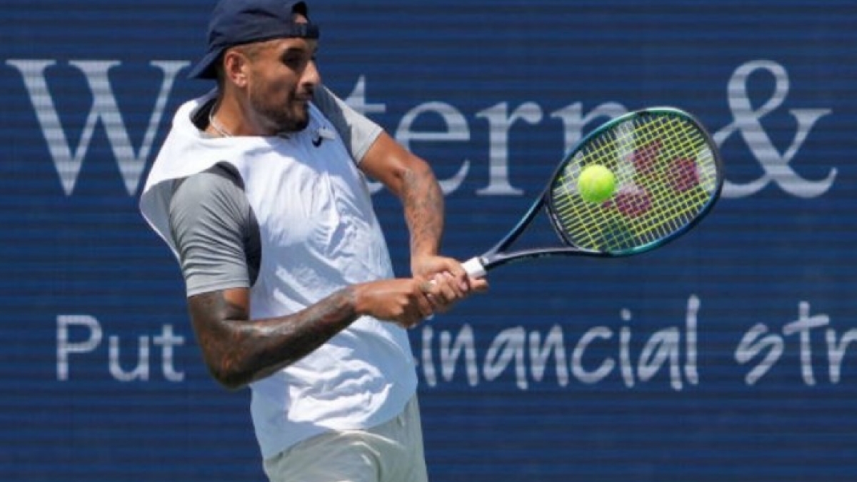Kyrgios: "No creo que mucha gente haya conseguido lo que yo he hecho en los últimos seis meses sin entrenador". Foto: Getty