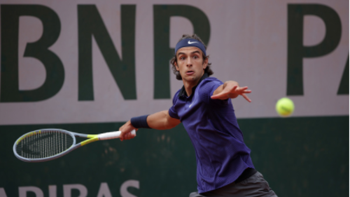 Lorenzo Musetti habla de Novak Djokovic. Foto: gettyimages