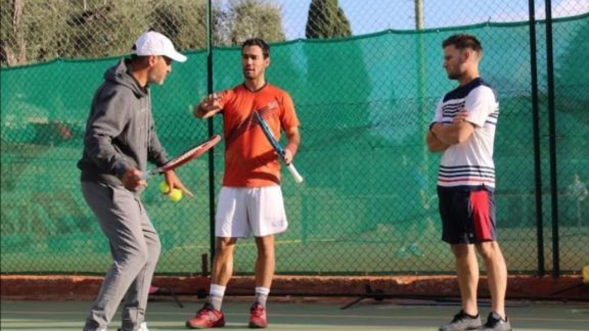 Alberto Mancini, objetivo con Fabio Fognini en 2021. Foto: gettyimages